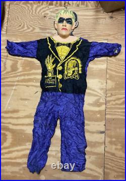 1965 ADDAMS FAMILY Lurch Halloween Costume & Mask BEN COOPER Munsters 1960s