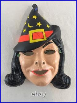 1965 Ben Cooper Bewitched Halloween Complete Costume + Mask Comic Book Hero Vtg