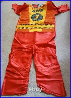 1965 Ben Cooper FLASH COSTUME DC Medium, Seldom Worn, No Box