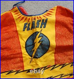 1965 Ben Cooper FLASH COSTUME DC Medium, Seldom Worn, No Box