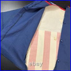 1966 Ben Cooper CAPTAIN AMERICA Halloween Body Suit Hat Belt Shirt Pants
