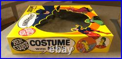 1966 Ben Cooper Superman-new Old Stock Halloween Costume-mib-vintage-large 12-14