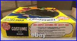 1966 Ben Cooper Superman-new Old Stock Halloween Costume-mib-vintage-large 12-14