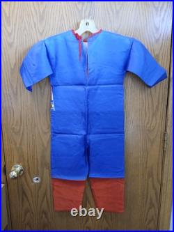 1966 Factory Folded Ben Cooper CAPTAIN AMERICA Halloween Body Suit Small