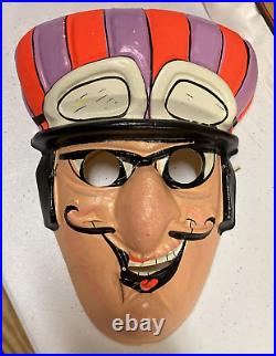 1969 WACKY RACES Dick Dastardly Halloween Costume BEN COOPER Hanna Barbera