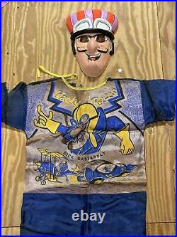 1969 WACKY RACES Dick Dastardly Halloween Costume BEN COOPER Hanna Barbera