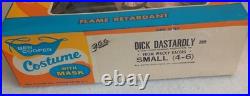 1970 DICK DASTERDLY COSTUME IN BOX Ben Cooper Small