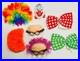 1970_s_1980_s_Ben_Cooper_Fun_World_Clowns_Halloween_Mask_Hair_Bow_Ties_01_osja