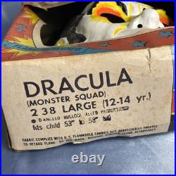 1970s MONSTER SQUAD Dracula Halloween Costume COLLEGEVILLE 1979 TV SHOW Rare