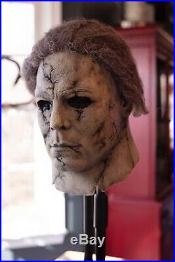 1971 Buried Michael Myers Mask Signed by Rob Zombie Sig Proof