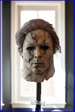 1971 Buried Michael Myers Mask Signed by Rob Zombie Sig Proof