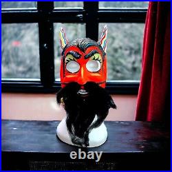 1972 Ben Cooper Halloween Devil Mask and Costume in Original Box