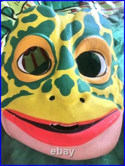 1973 A Ben Cooper Frogman Halloween Costume Creature People Child Size Med 8-10 1973 A Ben Cooper Frogman Halloween Costume Creature People Child Size Med 8-10