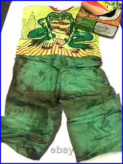 1973 A Ben Cooper Frogman Halloween Costume Creature People Child Size Med 8-10 1973 A Ben Cooper Frogman Halloween Costume Creature People Child Size Med 8-10