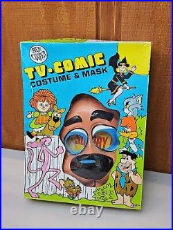 1973 Ben Cooper Costume and Mask Scooby-Doo! Size LARGE 12-14 BRAND NEW