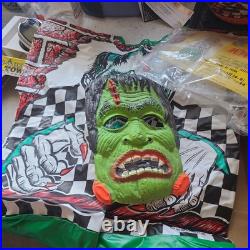 1973 Ben Cooper Frankenstein monster Halloween Costume In Box small 4-6