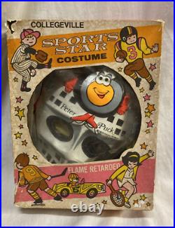 1973 PETER PUCK HALLOWEEN COSTUME Collegeville HANNA BARBERA Hockey Goalie 1973 PETER PUCK HALLOWEEN COSTUME Collegeville HANNA BARBERA Hockey Goalie