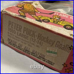 1973 PETER PUCK HALLOWEEN COSTUME Collegeville HANNA BARBERA Hockey Goalie 1973 PETER PUCK HALLOWEEN COSTUME Collegeville HANNA BARBERA Hockey Goalie