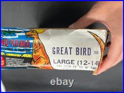 1974 BEN COOPER Halloween Costume/mask Dino-Rama Great Bird (L 12-14)