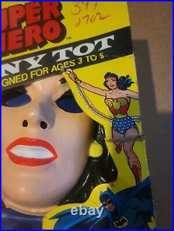 1974 Ben Cooper Super Hero Wonder Woman Tiny Tot size 3-5 Costume