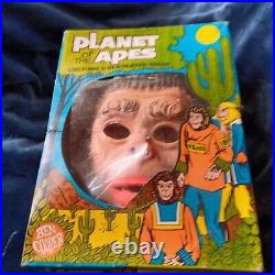 1974 PLANET OF THE APES Caeser HALLOWEEN COSTUME & MASK BEN COOPER Small 1974 PLANET OF THE APES Caeser HALLOWEEN COSTUME & MASK BEN COOPER Small