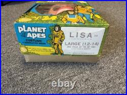 1974 PLANET OF THE APES Lisa COSTUME & HALLOWEEN MASK BEN COOPER