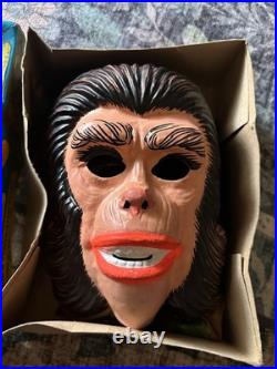 1974 PLANET OF THE APES Lisa COSTUME & MASK BEN COOPER Never Worn