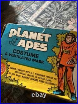 1974 PLANET OF THE APES Lisa COSTUME & MASK BEN COOPER Never Worn