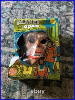 1974 PLANET OF THE APES Lisa COSTUME & MASK BEN COOPER Never Worn