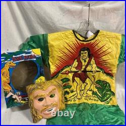 1974 VALLEY OF THE DINOSAURS Caveman Ben Cooper HALLOWEEN COSTUME Hanna Barbera