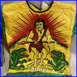 1974 VALLEY OF THE DINOSAURS Caveman Ben Cooper HALLOWEEN COSTUME Hanna Barbera