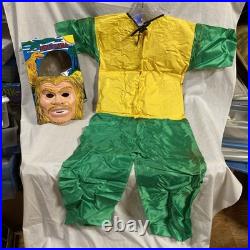 1974 VALLEY OF THE DINOSAURS Caveman Ben Cooper HALLOWEEN COSTUME Hanna Barbera