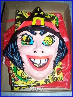 1974 WITCH Halloween Costume, Spook Town RARE Ben Cooper