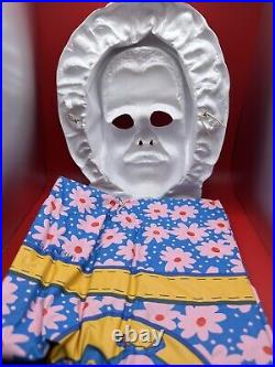 1975 Ben Cooper Halloween Mask Costume Original Box With Receipt