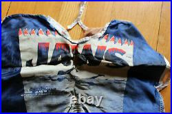 1975 JAWS Halloween Costume With Original Box Youth SMALL Universal Studios