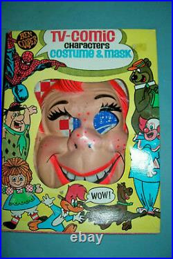 1976 Howdy Doody Halloween Costume by Ben Cooper Size M