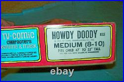 1976 Howdy Doody Halloween Costume by Ben Cooper Size M