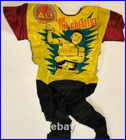 1977 Muhammad Ali Halloween Kids Costume with Mask 1977 Muhammad Ali Halloween Kids Costume with Mask