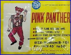 1977 PINK PANTHER Halloween Costume NEAR MINT Unused Ben Cooper