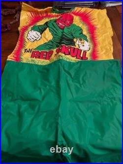 1978 Ben Cooper Capt. America Red Skull Costume in Original Box Rare