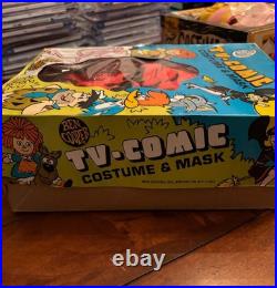 1978 Ben Cooper Capt. America Red Skull Costume in Original Box Rare