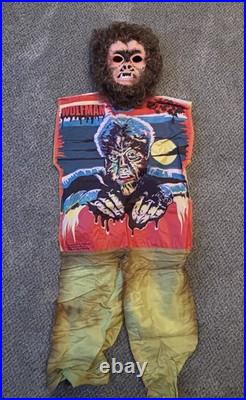 1980 WOLFMAN Halloween Costume Collegeville Ben Cooper COMPLETE
