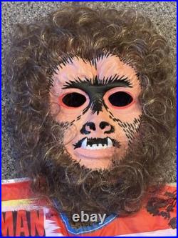 1980 WOLFMAN Halloween Costume Collegeville Ben Cooper COMPLETE
