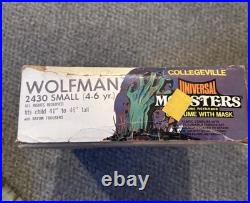 1980 WOLFMAN Halloween Costume Collegeville Ben Cooper COMPLETE