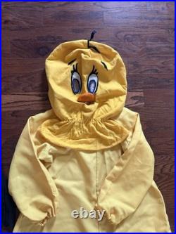 1980's Homemade Costume Sylvester The Cat And Tweety Bird Looney Tunes Adult