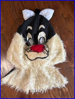 1980's Homemade Costume Sylvester The Cat And Tweety Bird Looney Tunes Adult