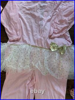 1980s Handmade Pig Costumes Adult His And Hers Piggies Halloween One Size