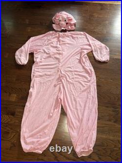 1980s Handmade Pig Costumes Adult His And Hers Piggies Halloween One Size