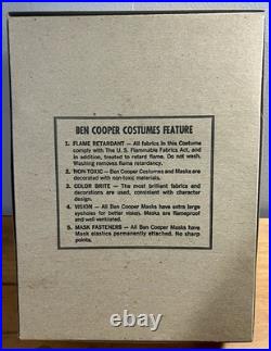 1981 Ben Cooper Dukes of Hazzard Boss Hogg Halloween Costume NIB