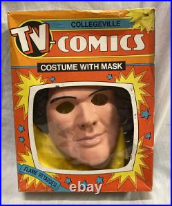 1982 KNIGHT RIDER David Hasselhoff HALLOWEEN COSTUME by Collegeville UNUSED